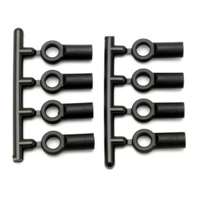 HPI RACING ROD END 5.8 X 15MM (middle) (8 PCS)