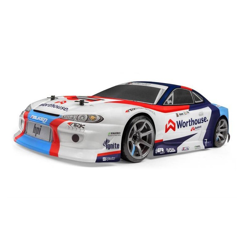 HPI RACING RS4 SPORT 3 DRIFT TEAM WORTHOUSE NISSAN S15
