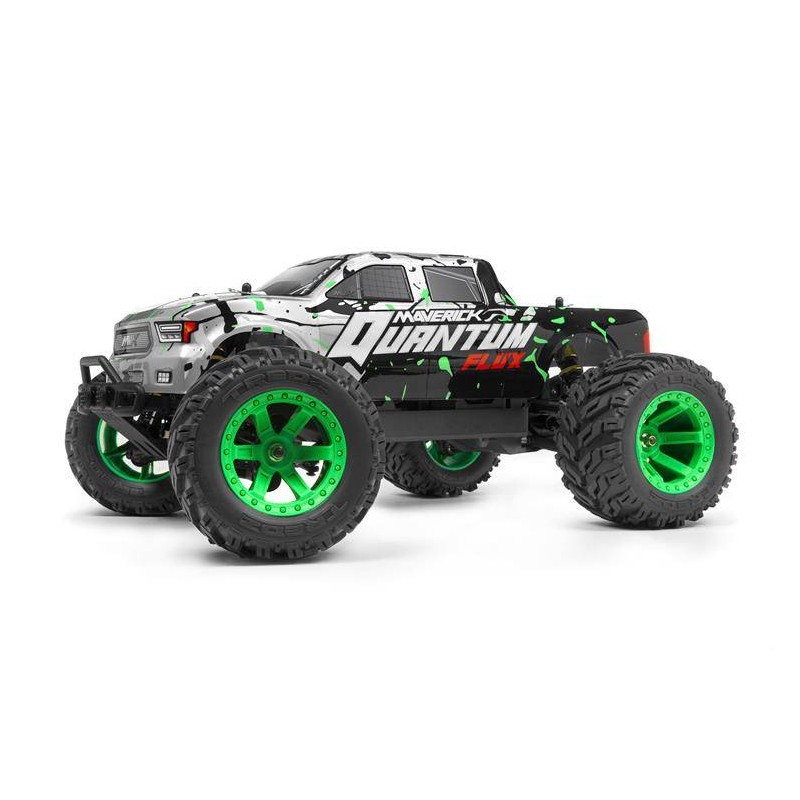 MAVERICK Karoseria (Pomalowana) Quantum MT Body (Srebrny/Zielony)