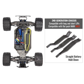 TRAXXAS Auto Rustler V2 4x4 VXL 1/10 (orange)