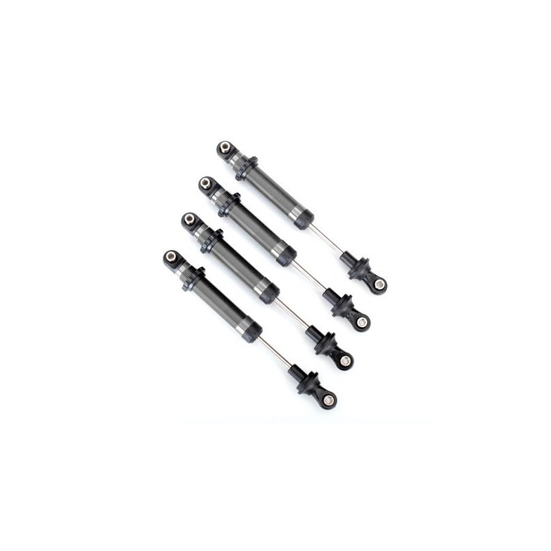 TRAXXAS Amortyzatory aluminiowe GTS 4szt. (srebrne) do TRX-4