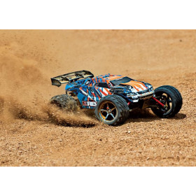 TRAXXAS Auto E-Revo 4WD 1/16 Monster Truck (orange)