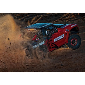 TRAXXAS Auto Unlimited Desert Racer 4WD LED (czerwony)