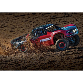 TRAXXAS Auto Unlimited Desert Racer 4WD LED (czerwony)