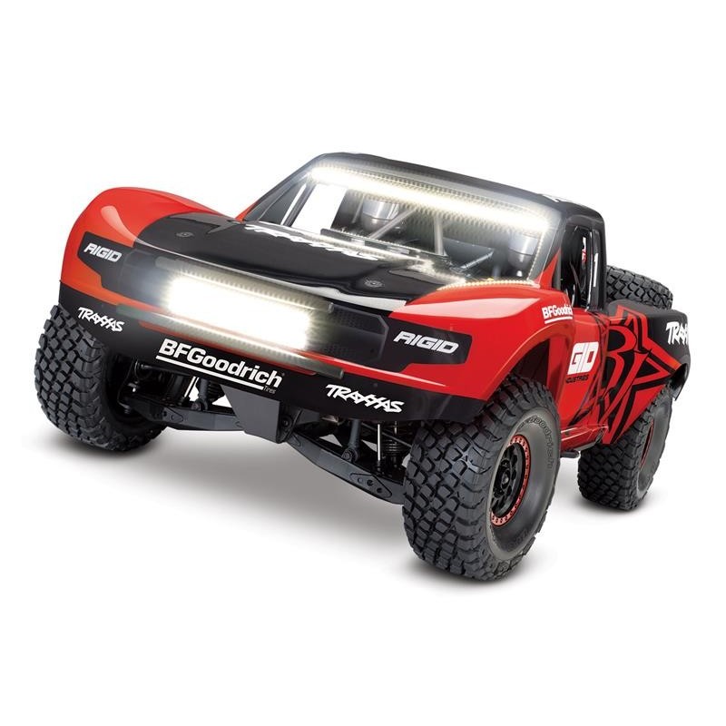 TRAXXAS Auto Unlimited Desert Racer 4WD LED (czerwony)