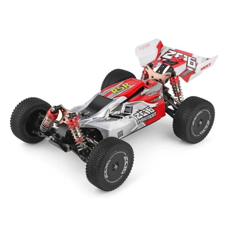 WLTOYS Auto Buggy Off-Road 4WD 2.4GHz 1/14 RTR 60km/h (czerwony)