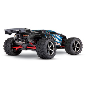 TRAXXAS Auto E-Revo VXL 1/16 Monster Truck + TSM (Niebieski)