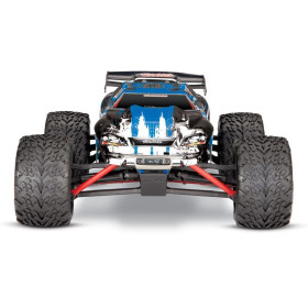 TRAXXAS Auto E-Revo VXL 1/16 Monster Truck + TSM (Niebieski)