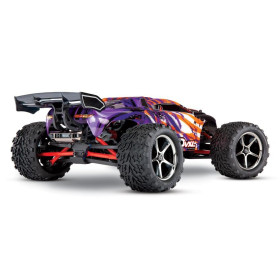 TRAXXAS Auto E-Revo VXL 1/16 Monster Truck + TSM (Fioletowy)