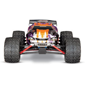 TRAXXAS Auto E-Revo VXL 1/16 Monster Truck + TSM (Fioletowy)