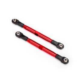 TRAXXAS Popychacze ze snapami 87mm - czerwone aluminium