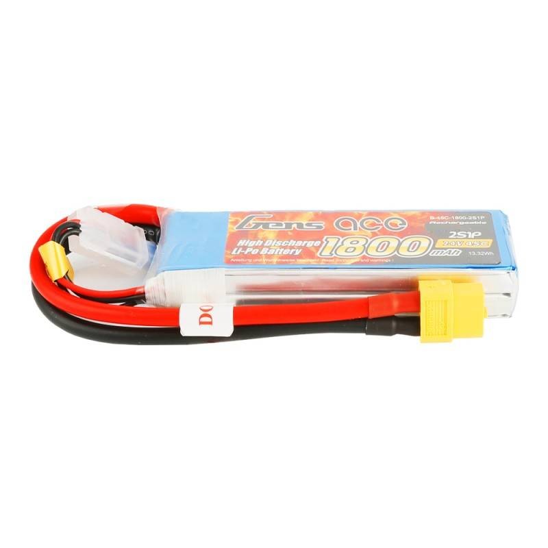 GENS ACE Akumulator LiPo 1800mAh 7.4V 45C 2S1P XT60
