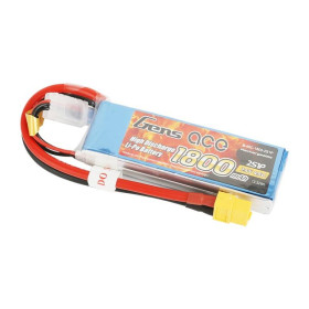 GENS ACE Akumulator LiPo 1800mAh 7.4V 45C 2S1P XT60
