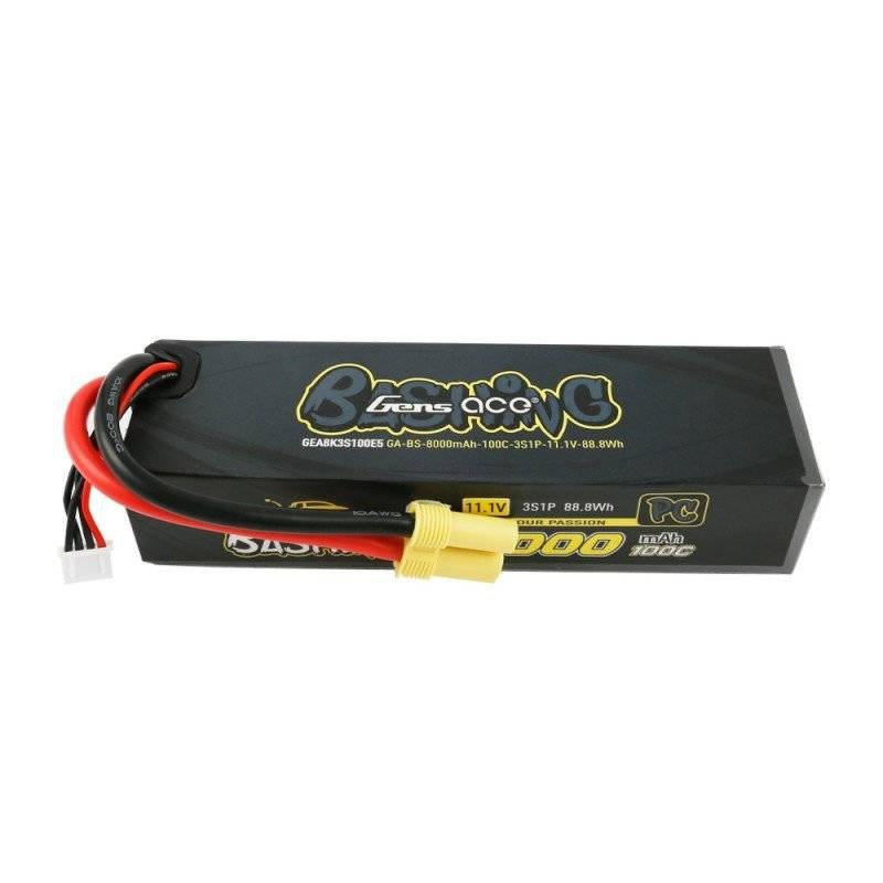 GENS ACE Akumulator LiPo Bashing Hardcase 8000mAh 11.1V 100C 3S1P EC5