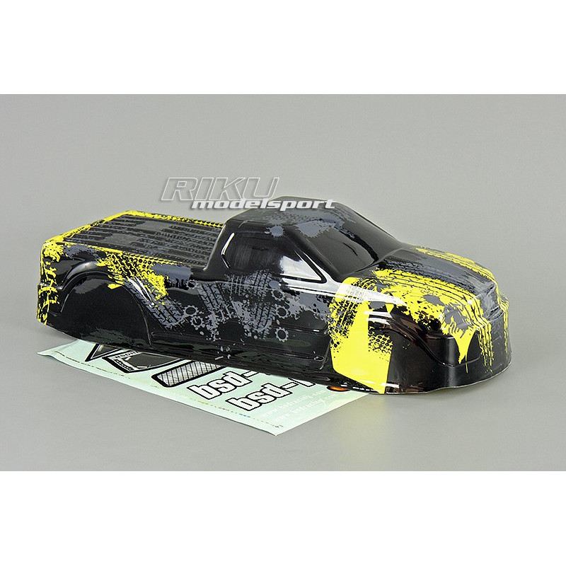 BSD RACING Karoseria Monster Truck 1/10 706T / 909T (Żółta)