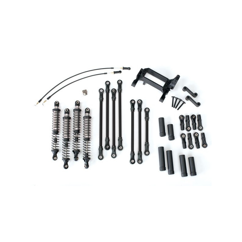 TRAXXAS Zawieszenie Long Arm Lift Kit do TRX-4 (czarne)