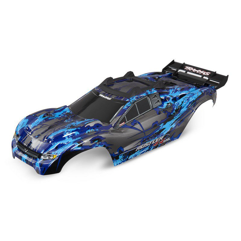 TRAXXAS Karoseria Rustler 4X4 VXL - niebieska