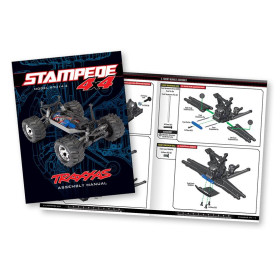 Auto TRAXXAS Stampede KIT 4WD 1/10 Monster Truck (do złożenia)