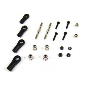 GS RACING Steering Turnbuckle Set (2) - WYPRZEDAŻ