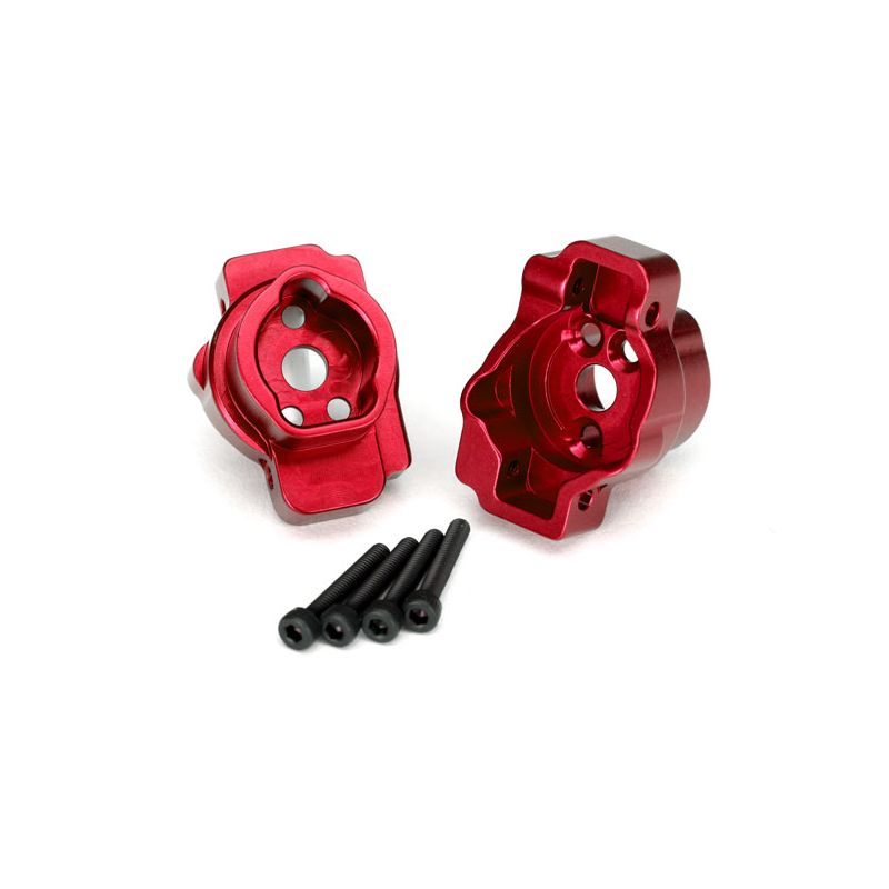 TRAXXAS Tylna obudowa mostu napędowego TRX-4 (czerwona)