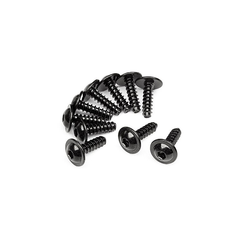 MAVERICK T.P Flanged Screw M3x10mm (10 pcs)