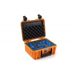 Walizka B&W typ 3000 do DJ Mavic Air 2 / Air 2S (pomarańczowa)