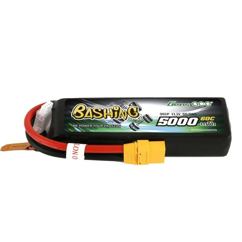 GENS ACE Akumulator LiPo Bashing 5000mAh 11,1V 3S1P 60C XT90