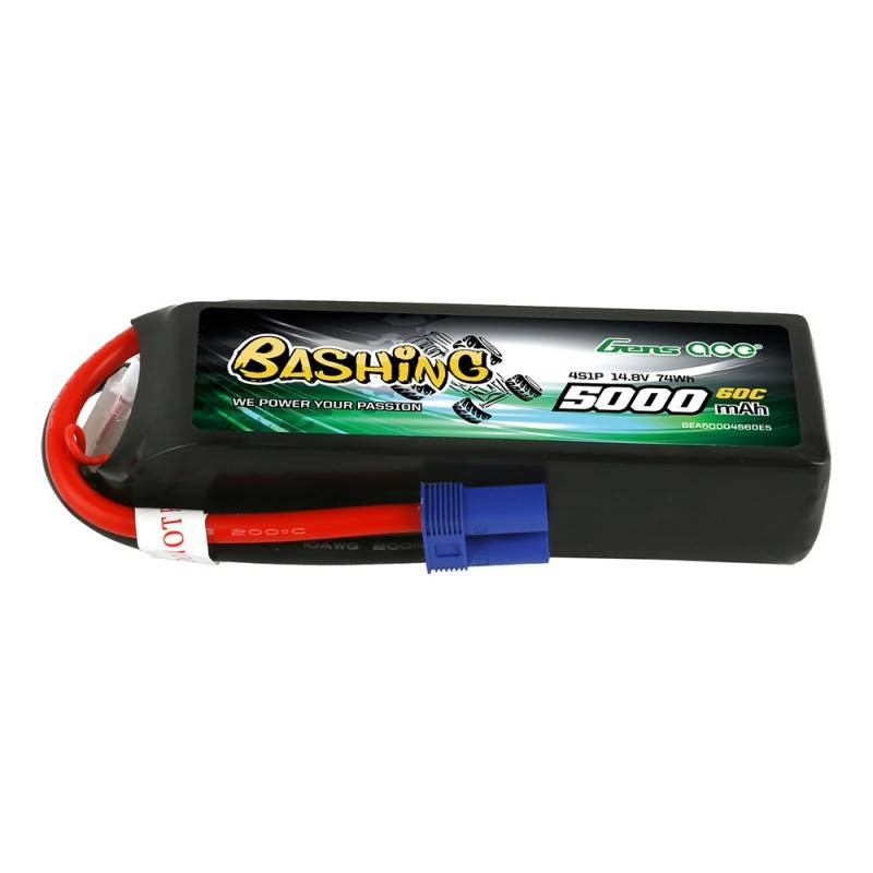 GENS ACE Akumulator LiPo Bashing 5000mAh 14,8V 4S1P 60C EC5