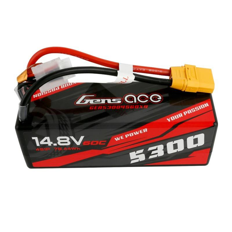 GENS ACE Akumulator LiPo Hardcase 5300mAh 14,8V 60C 4S1P XT90