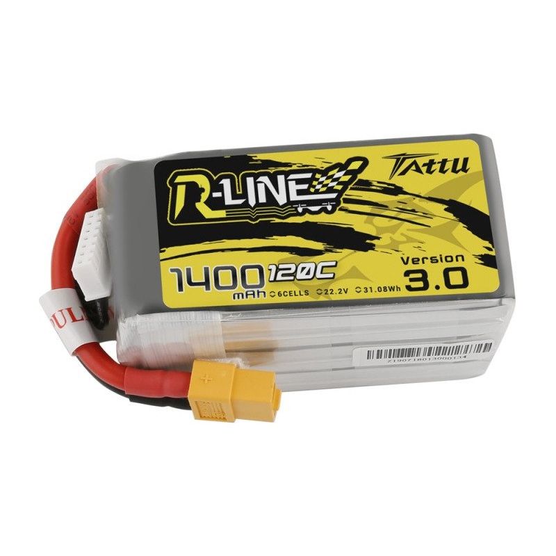 GENS ACE Akumulator LiPo Tattu R-Line 3.0 1400mAh 22.2V 120C 6S1P XT60