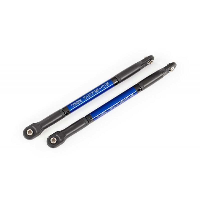 TRAXXAS Popychacze ze snapami - niebieskie aluminium