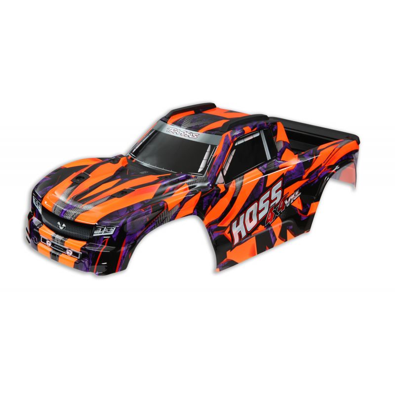 TRAXXAS Karoseria Hoss 4x4 (pomarańczowa)