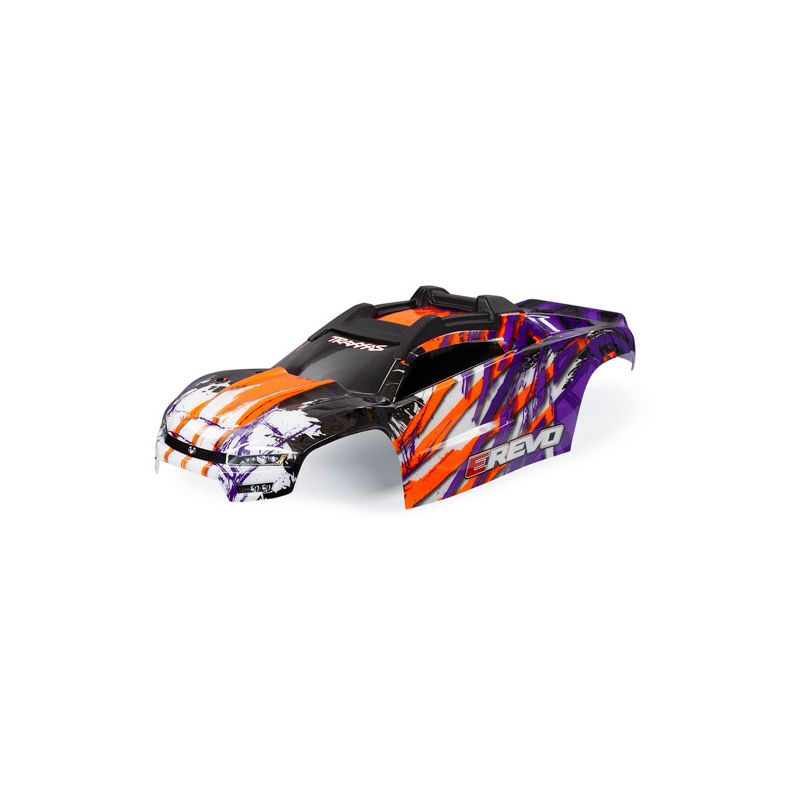 TRAXXAS Karoseria E-Revo - purpurowa