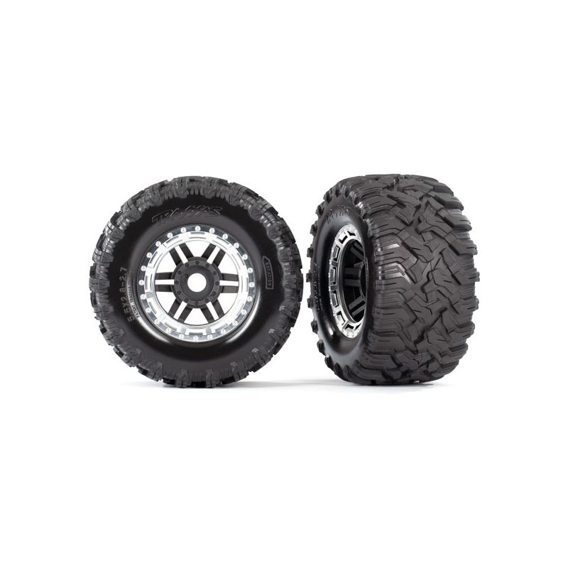 TRAXXAS Koła Maxx All-Terrain HEX 17mm  2szt. (Chrom)