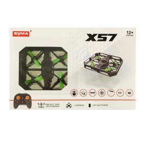 Dron SYMA X57 - Akrobacje 3D, Żyroskop, Czujniki, Zawis (Czarny)