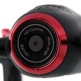 Dron SYMA X22SW - Kamera FPV, WiFi, Żyroskop, Zawis (Czarno-czerwony)