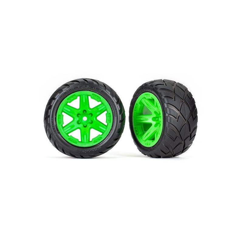 TRAXXAS Przednie koła Rustler 2WD (2szt)