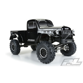 PRO-LINE Karoseria 1946 Dodge Power Wagon (Czarna) do AXIAL SCX10