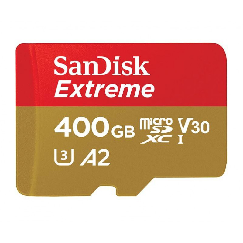 SANDISK Karta pamięci microSDXC 400GB Extreme + Adapter