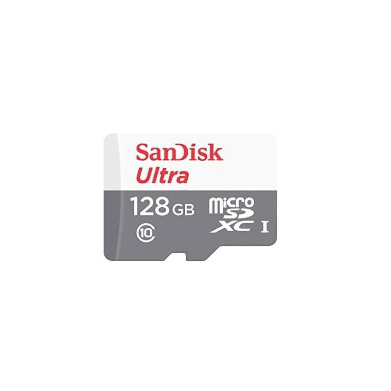 SANDISK Karta pamięci microSDXC 128GB Ultra + Adapter