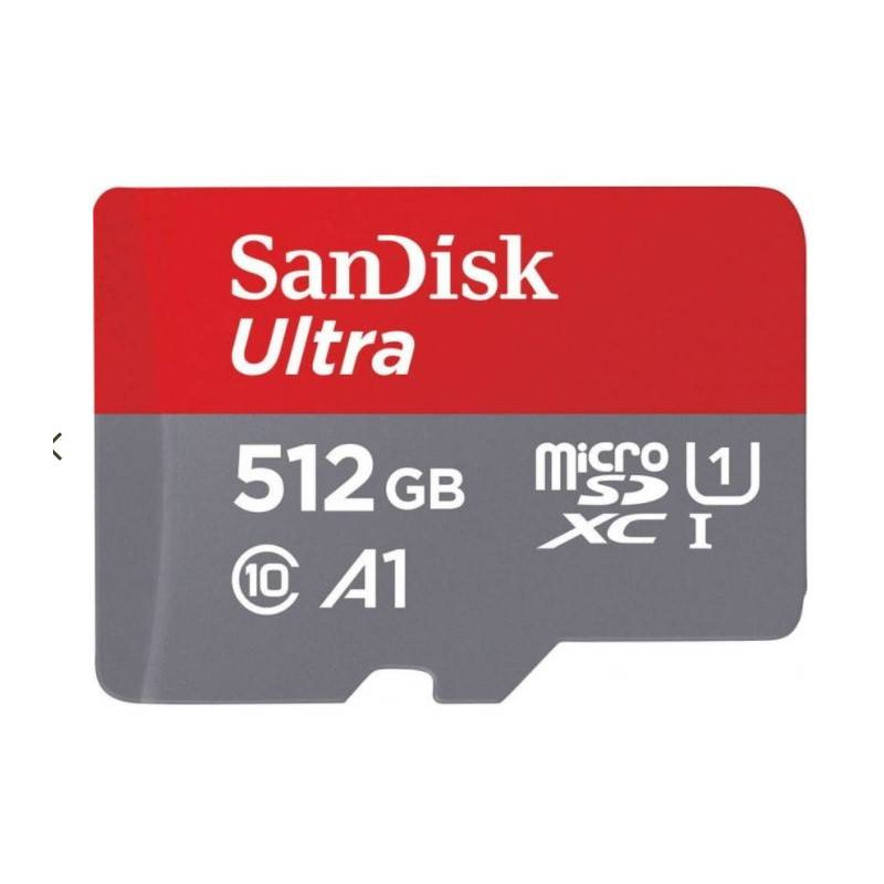 SANDISK Karta pamięci microSDXC 512GB Ultra + Adapter