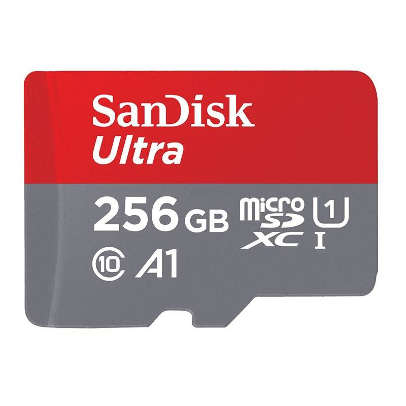 SANDISK Karta pamięci microSDXC 256GB Ultra + Adapter