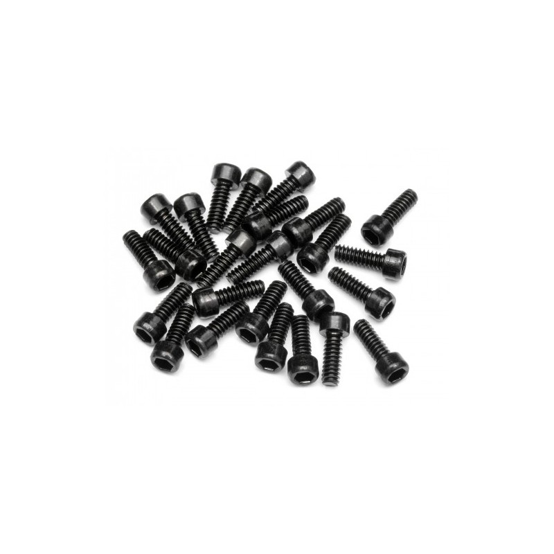 HPI RACING WHEEL SCREW (HEX SOCKET/25PCS)