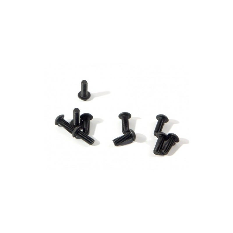 HPI RACING BUTTON HEAD SCREW M3X8MM (HEX SOCKET/10PCS)