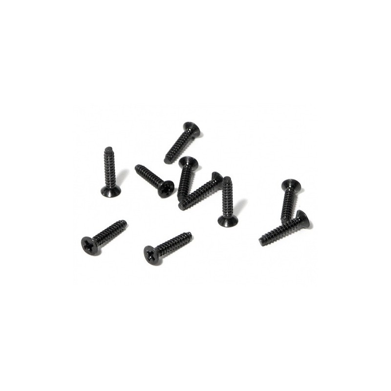 HPI RACING FLAT HEAD SCREW M2 X 10MM (10 PCS)