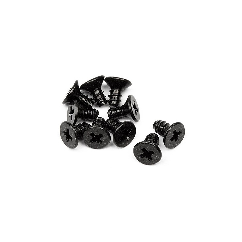 HPI RACING TP.FLAT HEAD SCREW M2.6x5mm (10pcs)