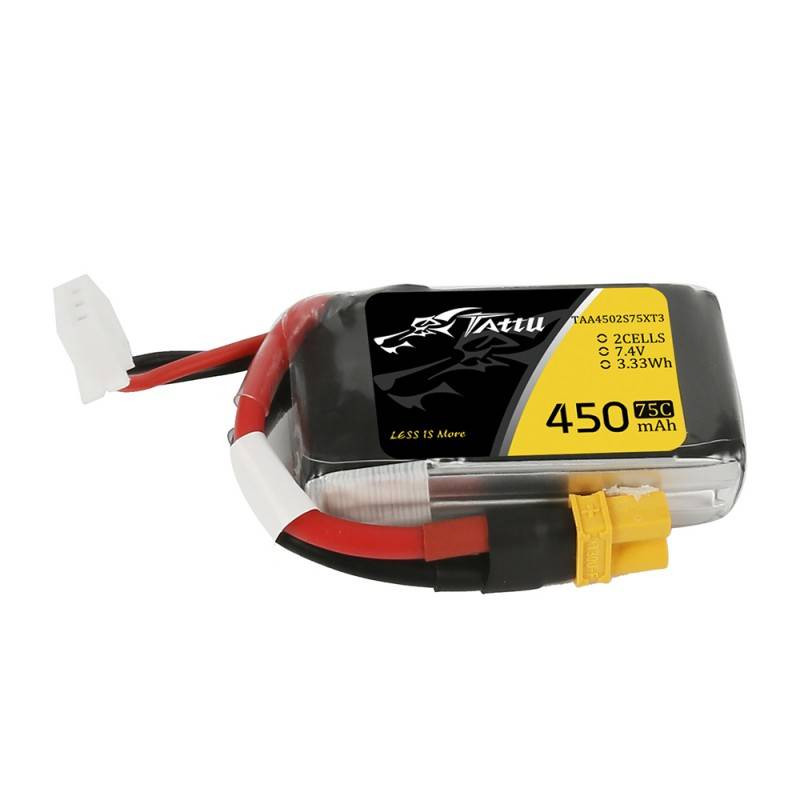GENS ACE Akumulator LiPo Tattu 450mAh 7.4V 75C 2S1P XT30