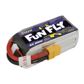 GENS ACE Akumulator LiPo Tattu Funfly 1300mAh 14,8V 100C 4S1P XT60