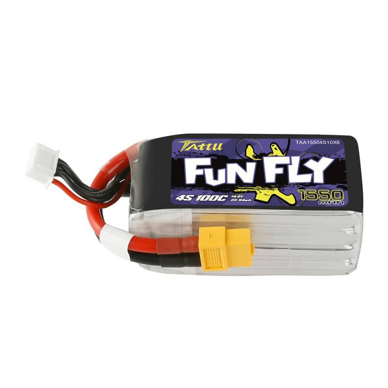 GENS ACE Akumulator LiPo Tattu Funfly 1550mAh 14,8V 100C 4S1P XT60