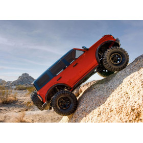 Auto TRAXXAS TRX-4 Ford Bronco 2021 (Czerwony)